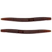 Yamamoto 9-10-921 Senko Worm Bass Lure, 5, 10pk, Brown & Purple
