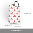 thumbnail image 3 of KLL Funny Gnomes Laundry Hamper,Large Canvas Fabric Lightweight Storage Basket Toy Organizer Dirty Clothes Collapsible Waterproof, 3 of 6