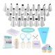 thumbnail image 2 of 149PCS/Set Cake Decoration Baking Tools Stainless Steel Pastry Nozzles Converter Cream Bag DIY Confectionery Cupcake Baking Sets heqiyong LED, 2 of 2