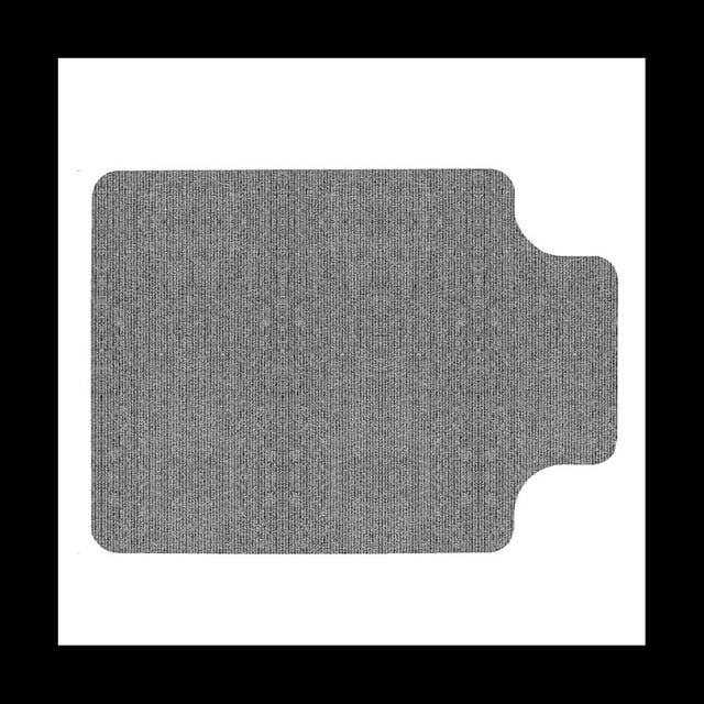 Office Chair Mat for Hardwood/Tile Floor,35.4X55Inch Desk Chair Mat, Multi- Polyester Floor Protector Light Gray