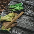 thumbnail image 3 of LABSERRON Garden Leaf Rakes 1Pack Leaf Collection Rake for Outdoor Garden Work 15.2x3.9in, 3 of 8