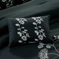thumbnail image 3 of Elight Home  Iris Embroidery Plus 7 Piece Comforter Set - King, 3 of 7