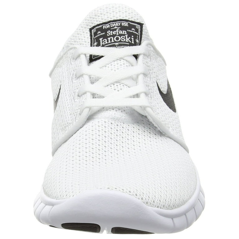 Estragos Pasivo rápido Nike Men's Stefan Janoski Max White / Black Ankle-High Running Shoe - 8.5M  - Walmart.com
