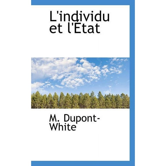 L'Individu Et L'Etat (Paperback)