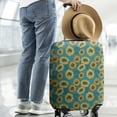 thumbnail image 2 of Blue Yellow Sunflower Pattern Luggage Cover Fashion Suitcase Cover Baggage Covers Fit 25-28 Inch Luggage (Go Travel), 2 of 5