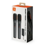 JBL PartyBox Wireless Mic - Digital wireless microphones designed for use with the JBL PartyBox speakers - Black