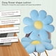 thumbnail image 4 of Almohada De Daisy, Suave Felpa Almohada En Forma De Flor, Almohadas De Lanzamiento Floral Cojines Sentados En Piso Lanzar Almohadas Almohada De Plantas Para Silla Sofá, 4 of 7