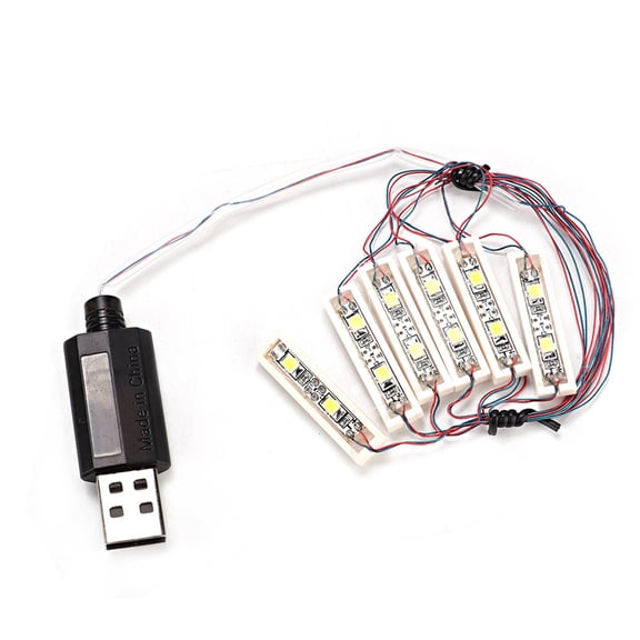 DIY LED Lighting Kit, USB Powered, Durable ABS Plastic, Model Decoration  Illumination