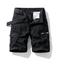 thumbnail image 2 of LYMAYTER 29-40 Men Cargo Shorts Summer Relaxed Casual Outdoor Comfort for Shorts with Multi-Pocket 29-40, 2 of 10