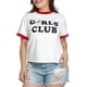 thumbnail image 2 of Flower Camiseta Girls Club Mujeres Camisetas de con cuello de talla grande 3XL Salvador Camisa del club de las mujeres de las mujeres, 2 of 10