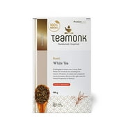 Teamonk Reeti USDA Certified Organic Darjeeling White Tea Leaves Box - 100gm Tea Pack (Makes 50 Cup). Rich in Antioxidants, Promotes Glowing Skin and Best as Immunity Booster