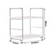 thumbnail image 3 of Soporte para Estante de Almacenamiento de 2 Estantes, Soporte de Estantes Desmontable, Organizador de Interior para , Cocina A perfecl Estante de almacenamiento de estantes de cocina, 3 of 8