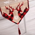 thumbnail image 2 of Christmas Table Runner Interesting Tabletop Decorations Exquisite Themed Desk Home Hotel Restaurant Xmas Tablecloth Dining Table Decoration, 2 of 7