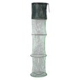 thumbnail image 1 of Collapsible Fishing Nets Round Fish Shrimp Mesh Cage Folding Fishing Landing Net Drawstring Fish Bag (Nylon Mesh 200x33cm), 1 of 3