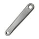 thumbnail image 3 of Brazo de biela de bicicleta, brazo de biela de bicicleta izquierdo, juego de bielas de cadena simple izquierda, pata de metal Agujero cuadrado, 3 of 9