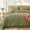Army Green, variant on 5 Piece Twin Comforter Set Burnt Orange Twin Bedding Bundle