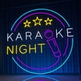 thumbnail image 2 of Craftnamesign Karaoke Night Neon Sign, Karaoke LED Signboard, Karaoke Decor, 2 of 4