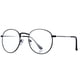 thumbnail image 1 of Gafas Pro Acme Classic con montura metálica redonda, unisex, color negro, 1 of 8