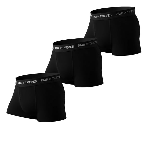 Pair of Thieves Super Fit Men’s Trunks, 3 Pack Underwear, AMZ Exclusive :  : Clothing, Shoes & Accessories