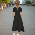 thumbnail image 4 of Zwiiyzr 2025 5-16Y Girls Dress Trendy Cute Princess Dress Breathable And Comfortable Dress Black, 4 of 6
