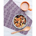 thumbnail image 3 of Purple Boho Kitchen Dish Towels for Drying Dishes Set of 2, Vintage Ethnic Tribe Abstract Art Waffle Weave Microfiber Hand Tea Bathroom Towels Quick Dry & Absorbent Towel 12x12, 3 of 7