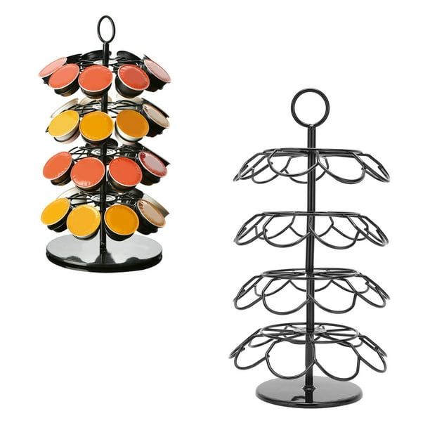 Capsules Storage Organiser, Iron Wire Coffee Pod Holder For Kitchens