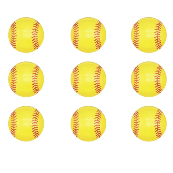 60PCS 12mm Softball Design Glass Faltback Dome Cabochons Sport Style Ornament Art Decor DIY Embellishment Accessories
