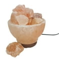 thumbnail image 1 of Himalayan Salt Bowl Lamp - 6 inch, 1 of 4