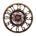 thumbnail image 1 of Hanging Pendent Desk Decor Home Decals Multipurpose Home Decal Decal Table Ornament Fine Workmanship Living Room Bedroom DIY Prop Rustic Clock, 1 of 9