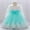 Vert, variante sur Catégorie de Produit Robes pour Filles - Robes à Volants à Manches Longues en Dentelle avec Nœud et Fleurs pour Bébés Filles, pour Concours, Fêtes et Mariages