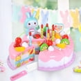 thumbnail image 1 of Juego de juguetes para juego de imitación, juguetes seguros para cortar pasteles para niños y niñas, regalo Ndcxsfigh libre de BPA, 1 of 5
