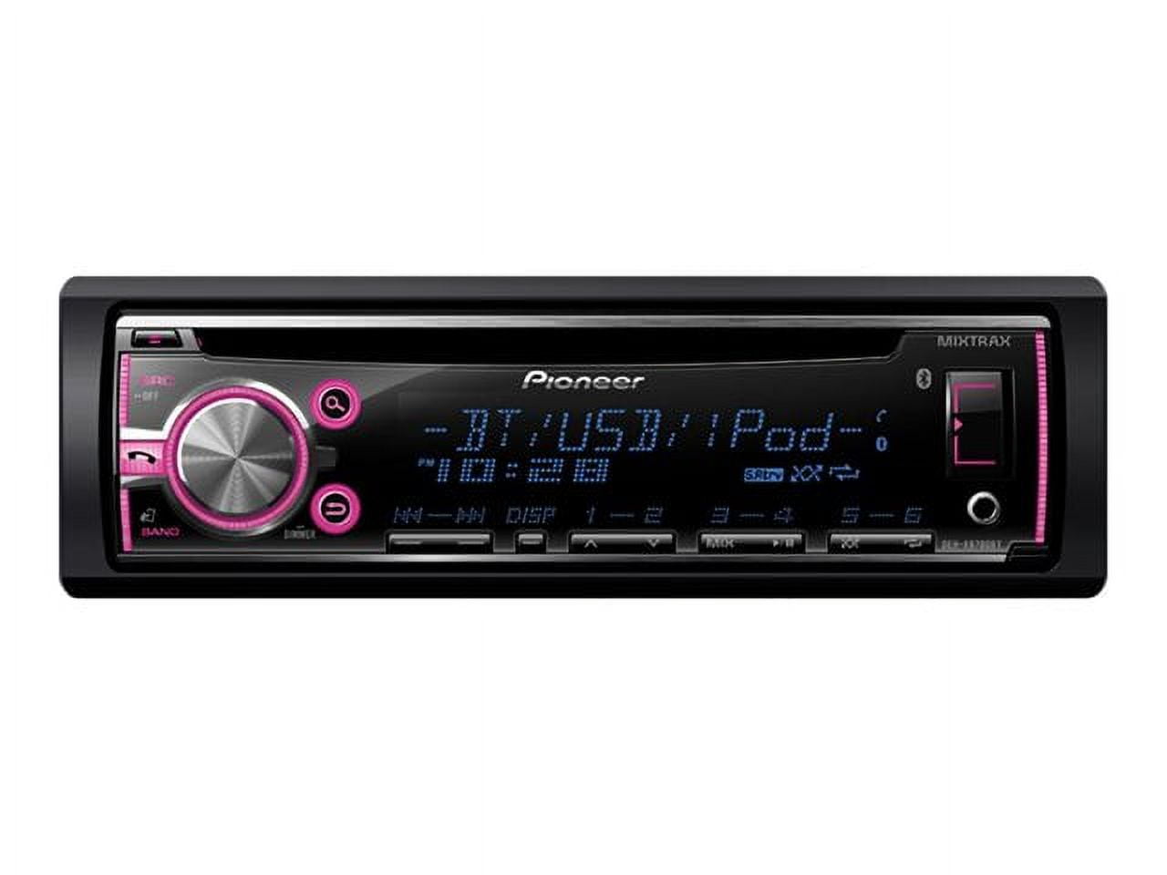 Pioneer DEH-X6700bT Car Radio with Bluetooth Speaker Connection