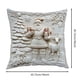 thumbnail image 3 of Fundas de almohada de 45 x 45 cm, 4 unidades Fundas de cojín temáticas, suaves y cómodas, cojines decorativos estampados, adecuados para el salón del hogar, 3 of 8