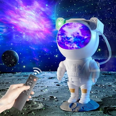 Astronaut Galaxy Light Project, 360° Adjustable Star Projector Galaxy Night Light with Remote, Bedroom Room Party Decoration