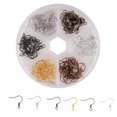 thumbnail image 2 of 120PCS Earring Hook Copper Creative Ball Coil DIY Earring Wire Earring Finding, 2 of 6