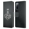 thumbnail image 1 of Head Case Designs Officially Licensed NHL 2021 Stanley Cup Final Stripes Leather Book Wallet Case Cover Compatible with Samsung Galaxy S20 FE / 5G, 1 of 6