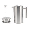 thumbnail image 1 of French Press Coffee Maker, Dishwasher Safe Stainless Steel Sturdy Structure Rust Proof Insulated Coffee Press  For Iced Tea For Home, 1 of 8