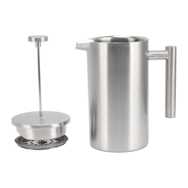 French Press Coffee Maker, Dishwasher Safe Stainless Steel Sturdy Structure Rust Proof Insulated Coffee Press For Iced Tea For Home