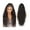 Black, variant on 26" Claw Clip Ponytail Hairpieces for Women Synthetic Long Wavy Curly Pony Tails Hair Extensions