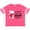 Football Pink and White, variant on Inktastic My Aunt Loves Me Beary Much Cute Bear Boys or Girls Toddler T-Shirt