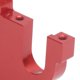 thumbnail image 5 of Asiento De Montaje De Motor RC, Soporte De Asiento De Asiento De Montaje De Motor Ajustable Aleación De Aluminio Para Montaje De Motor Para Wltoys 1/14 144001 RC Car Fyydes Rojo, 5 of 8