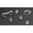 thumbnail image 2 of Belwith-Keeler B076572-GLCH 1.25 in. Dia. x 1.5 in. Luster Knob, Glass with Chrome, 2 of 2