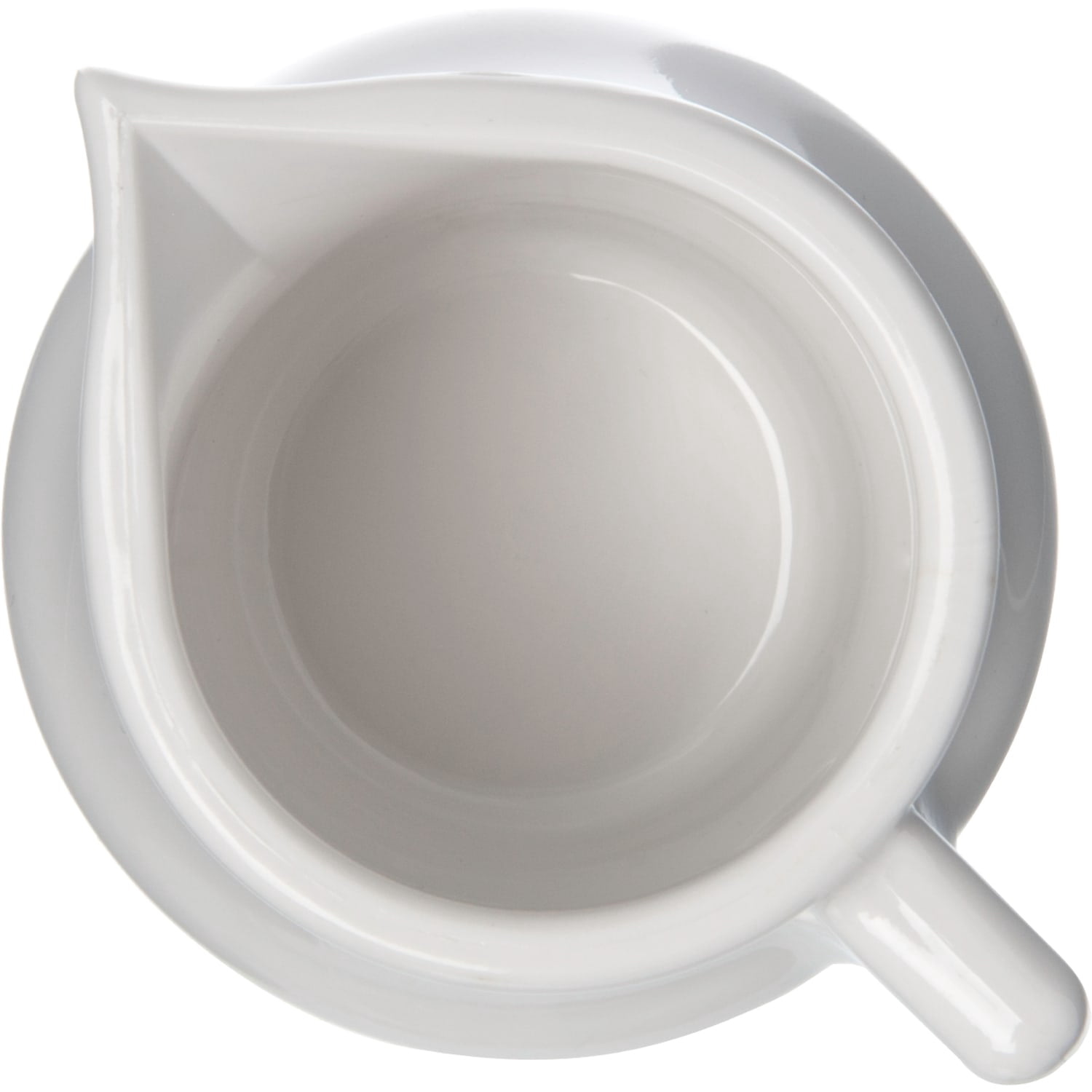 Carlisle 456302 3 Oz. White Creamer / Pitcher - Dozen