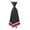 C159 Black, variant on Mens Ties Stripe Self-Tied Double Layer Tie Fashion Business Formal Occasions Unisex Neckties One Size Silver