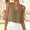 01 Brown, variant on Tops for Women Trendy Crew Neck Crop Vest Tank Tops Summer Sleeveless Button Down Spaghetti Strap Cami Shirts