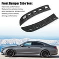 thumbnail image 3 of 1 Pair Bumper Side Air Vent Trim, Front Bumper Side Vent Left And Right Canards Splitter Protector Replacement For  CLS Class C257 Line, 3 of 8