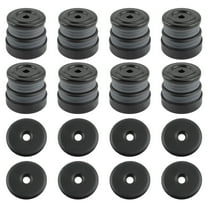 maXpeedingros 8 Pack Body Mount Kit for Ford F-250 F-350 2008-2016 Silicone Cab Mount Bushings (Gray)