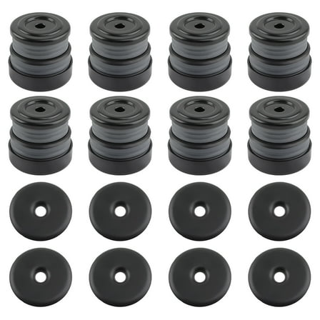 maXpeedingros 8 Pack Body Mount Kit for Ford F-250 F-350 2008-2016 Silicone Cab Mount Bushings (Gray)