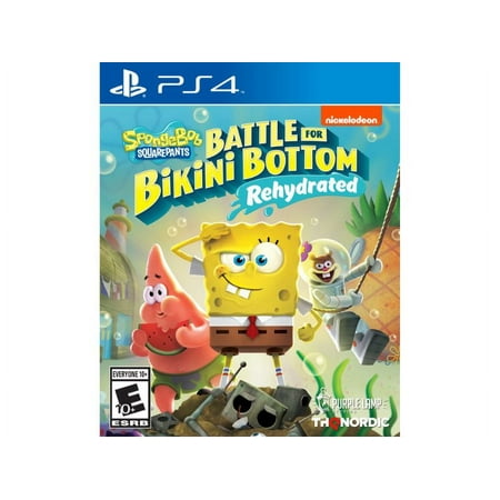 UPC: 0811994022158 | Spongebob Squarepants: Battle for Bikini Bottom Rehydrated PlayStation 4