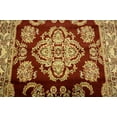 thumbnail image 4 of Unique Loom Voyage Collection Tapis Traditionnel Oriental Classique Design Complexe, 4 Pieds, Rouge/tan, 4 of 5